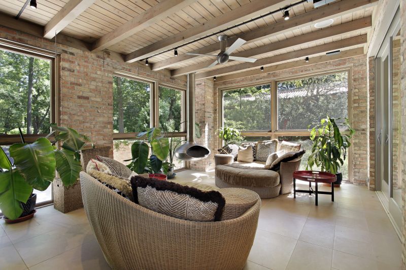 Relaxing Sunroom Space